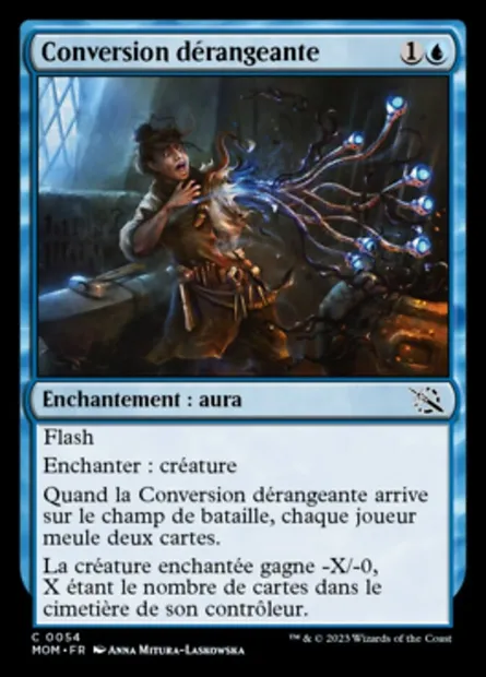 Conversion dérangeante, carte Magic MOM 54 — extension L'invasion des machines