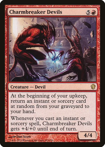 Charmbreaker Devils, Magic card C13 103 — Commander 2013 set