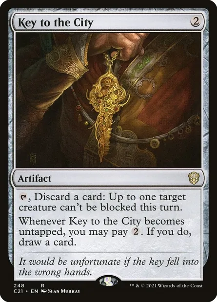 Key to the City, Magic card C21 248 — Commander 2021 set