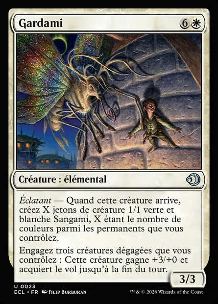 Gardami, carte Magic ECL 23 — extension Lorwyn Eclipsed