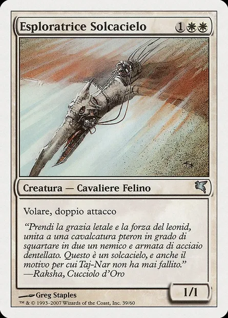 Skyhunter Skirmisher, Magic card PSAL L39 — Salvat 2005 set