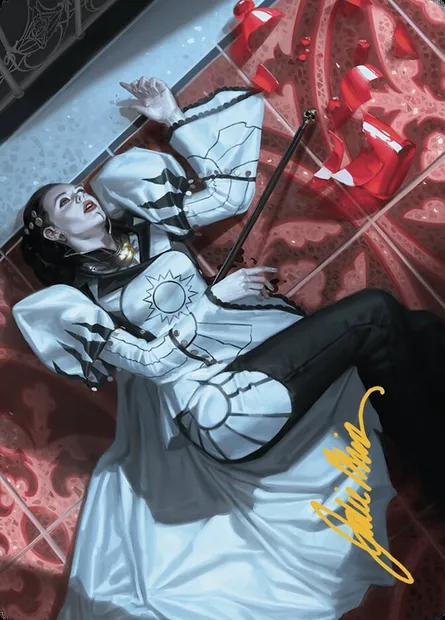 Deadly Complication // Deadly Complication, Magic card AMKM 18 — Murders at Karlov Manor Art Series set
