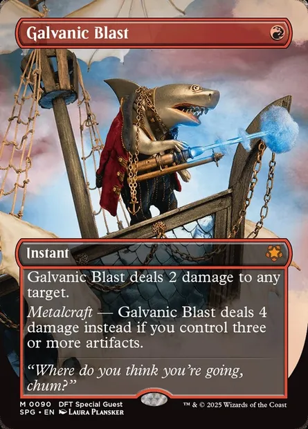 Galvanic Blast, Magic card SPG 90 — Special Guests set