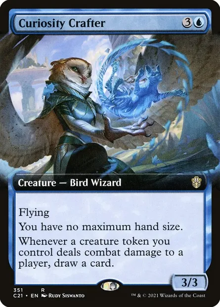Curiosity Crafter, Magic card C21 351 — Commander 2021 set