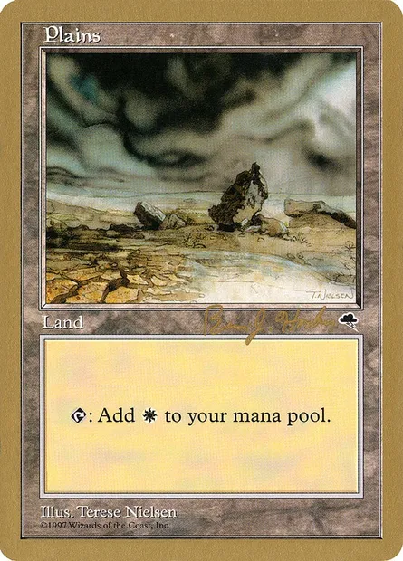 Plaine, carte Magic WC98 bh331 — extension World Championship Decks 1998