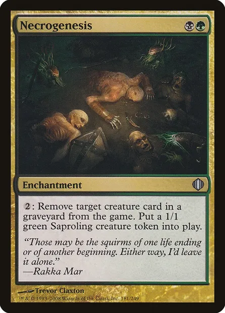Necrogenesis, Magic card ALA 181 — Shards of Alara set