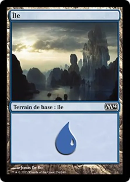 Île, carte Magic M14 236 — extension Magic 2014