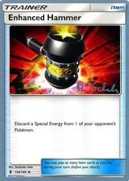 Enhanced Hammer, Pokémon card WCD18 124 — World Championship Decks 2018 set