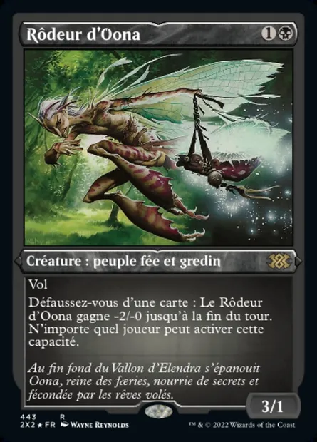 Rôdeur d'Oona, carte Magic 2X2 443 — extension Double Masters 2022