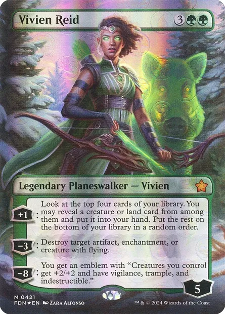 Vivien Reid, Magic card FDN 421 — Foundations set
