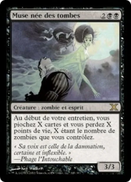 Muse née des tombes, carte Magic 10E 145 — extension Dixième édition