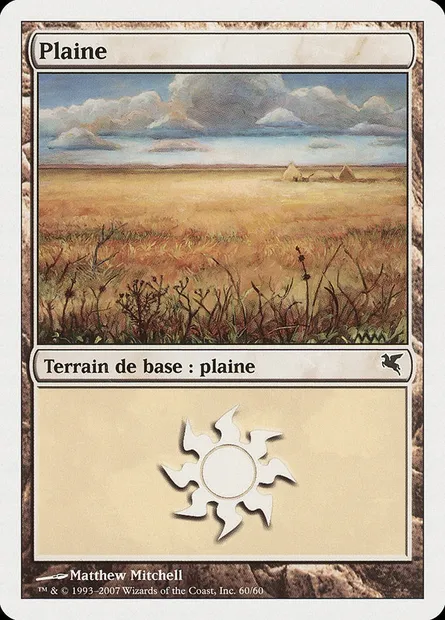 Plains, Magic card PSAL J60 — Salvat 2005 set