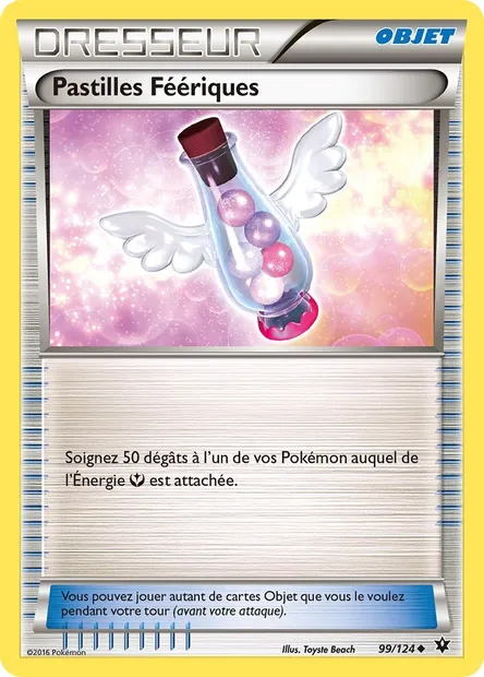 Pastilles Féériques, carte Pokémon FCO 99 — extension Impact des Destins