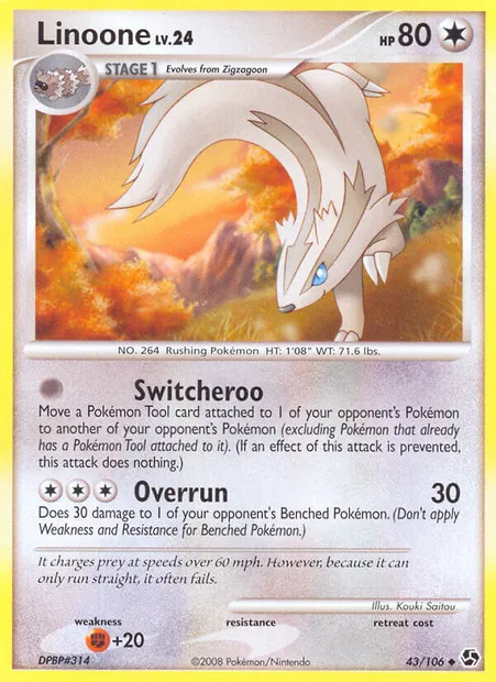 Linéon, carte Pokémon GE 43 — extension Duels au Sommets