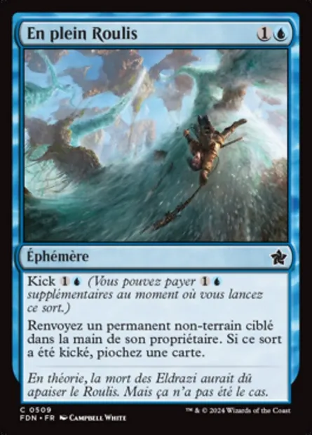 En plein Roulis, carte Magic FDN 509 — extension Foundations