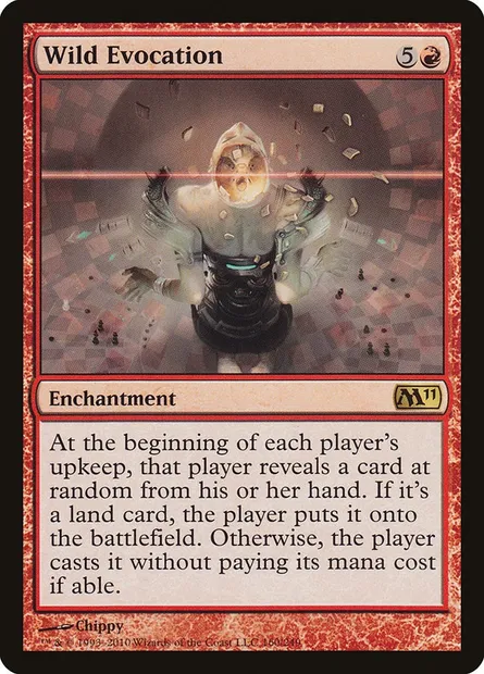 Wild Evocation, Magic card M11 160 — Magic 2011 set