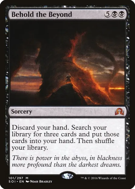 Behold the Beyond, Magic card SOI 101 — Shadows over Innistrad set