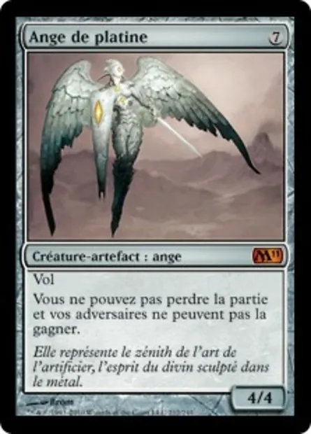 Ange de platine, carte Magic M11 212 — extension Magic 2011