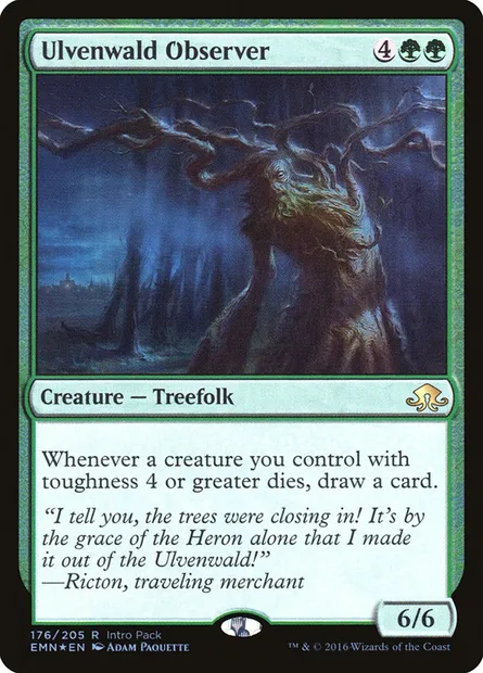 Ulvenwald Observer, Magic card PEMN 176 — Eldritch Moon Promos set