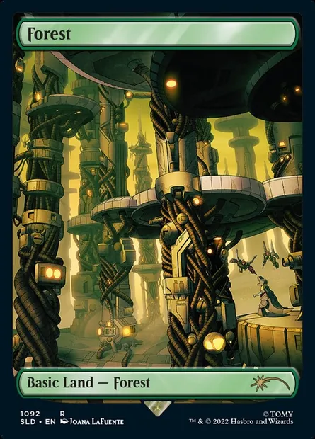 Forest, Magic card SLD 1092 — Secret Lair Drop set