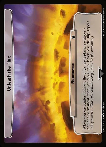 Unleash the Flux, Magic card WHO 605 — Doctor Who set