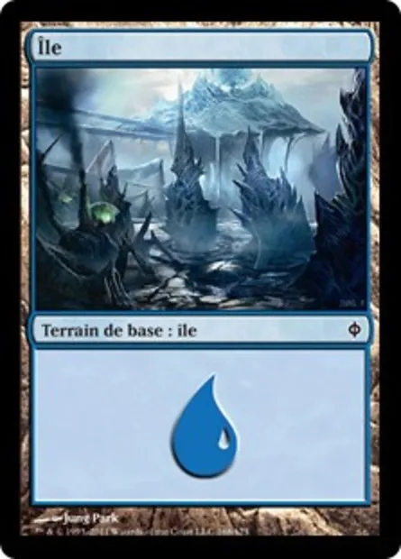 Île, carte Magic NPH 168 — extension La Nouvelle Phyrexia