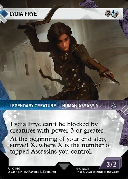 Lydia Frye, Magic card ACR 149 — Assassin's Creed set