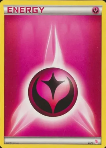Énergie Fée, carte Pokémon TK6S 002 — extension XY Trainer Kit: Sylveon
