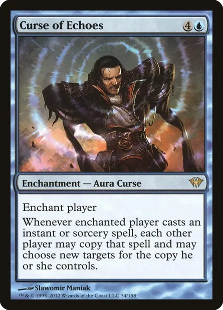 Curse of Echoes, Magic card DKA 34 — Dark Ascension set