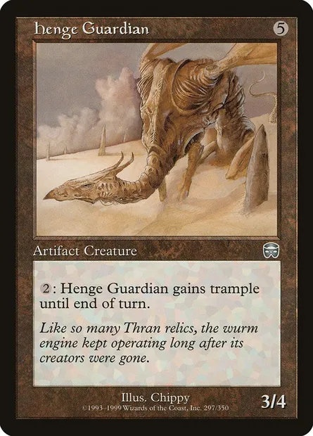 Henge Guardian, Magic card MMQ 297 — Mercadian Masques set