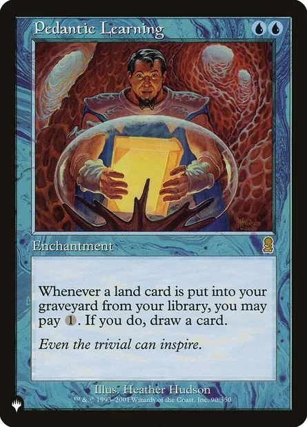 Pedantic Learning, Magic card PLST ODY-90 — The List set