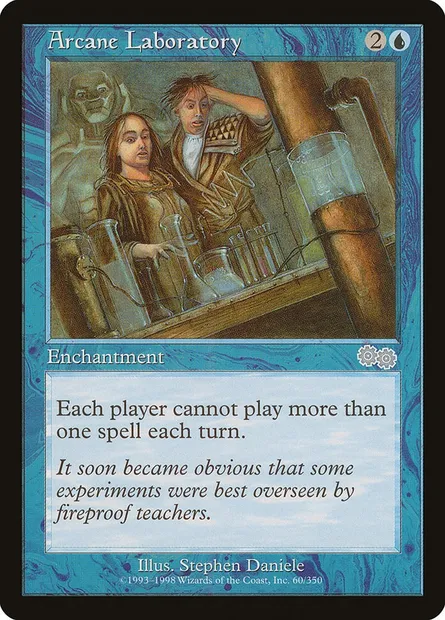 Arcane Laboratory, Magic card USG 60 — Urza's Saga set