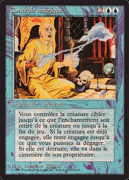 Control Magic, Magic card FBB 52 — Foreign Black Border set