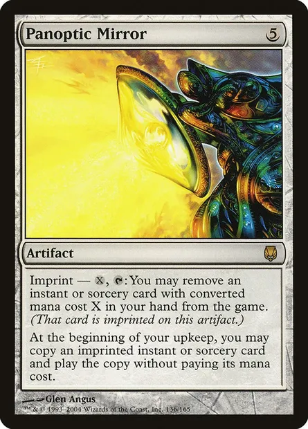 Miroir panoptique, carte Magic DST 136 — extension Sombracier