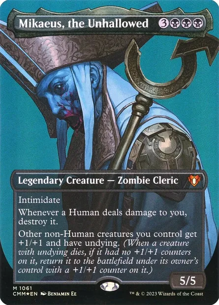 Mikaeus, the Unhallowed, Magic card CMM 1061 — Commander Masters set