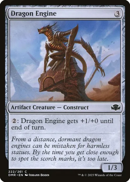 Dragon Engine, Magic card DMR 222 — Dominaria Remastered set
