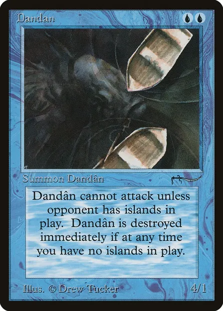 Dandân, Magic card ARN 12 — Arabian Nights set