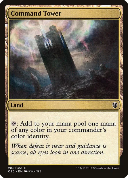 Command Tower, Magic card C16 286 — Commander 2016 set