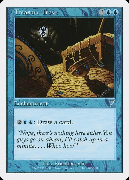 Treasure Trove, Magic card 7ED 106 — Seventh Edition set