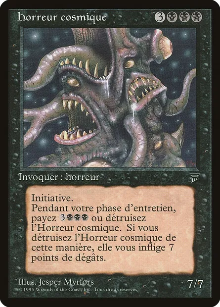 Cosmic Horror, Magic card REN 52 — Renaissance set