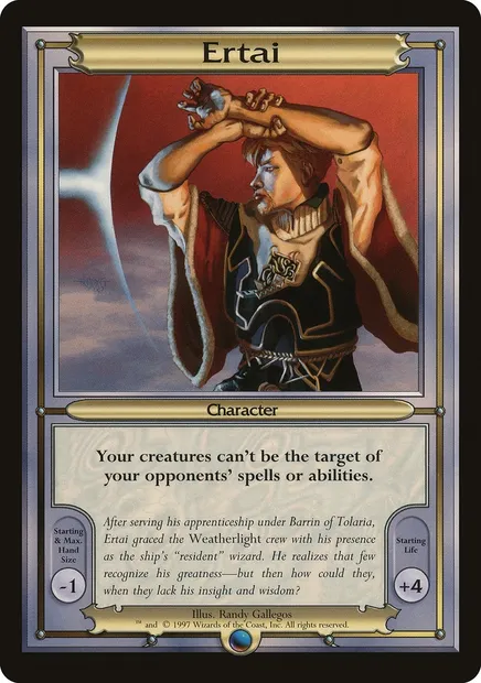 Ertai, Magic card PVAN 101 — Vanguard Series set