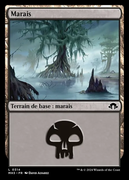 Marais, carte Magic MH3 314 — extension Modern Horizons 3