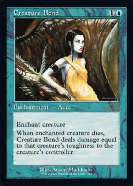 Creature Bond, Magic card 30A 352 — 30th Anniversary Edition set