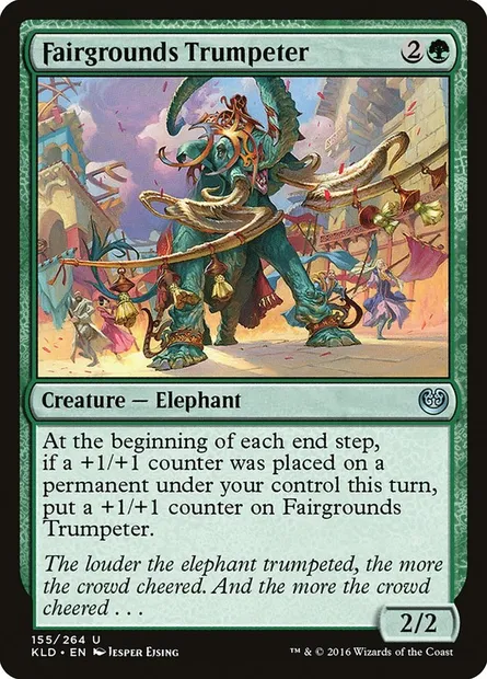 Fairgrounds Trumpeter, Magic card KLD 155 — Kaladesh set