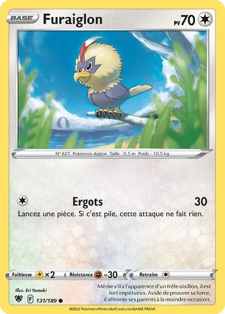 Furaiglon, carte Pokémon ASR 131 — extension Astres Radieux
