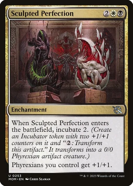 Sculpted Perfection, Magic card MOM 253 — March of the Machine set