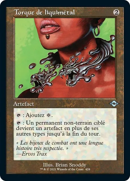 Torque de liquimétal, carte Magic MH2 428 — extension Horizons du Modern 2