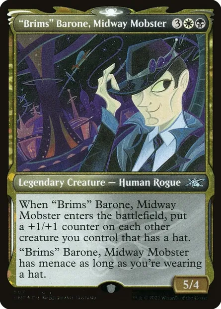 "Brims" Barone, Midway Mobster, carte Magic UNF 507 — extension Unfinity