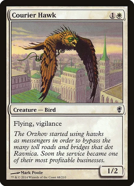 Courier Hawk, Magic card CNS 68 — Conspiracy set