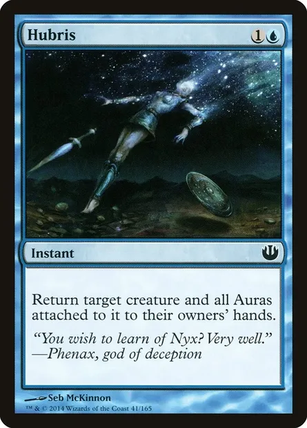 Hubris, Magic card JOU 41 — Journey into Nyx set